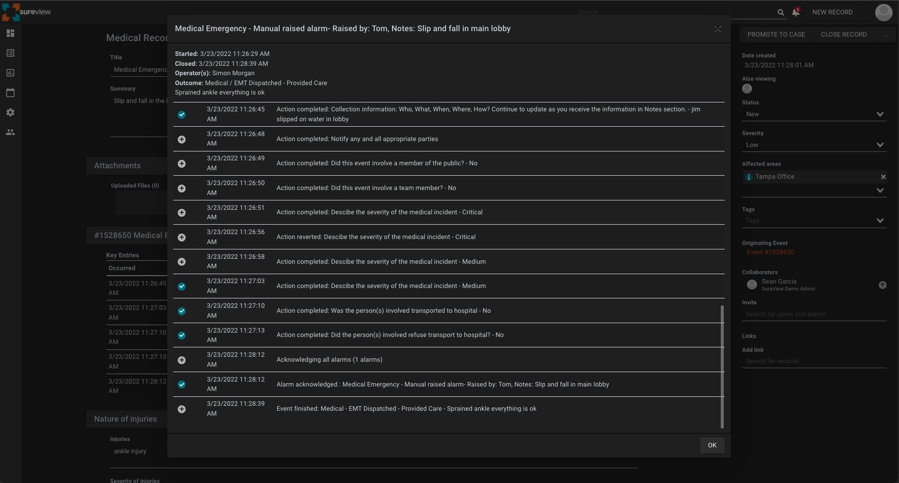 Raising Events to Cases 2